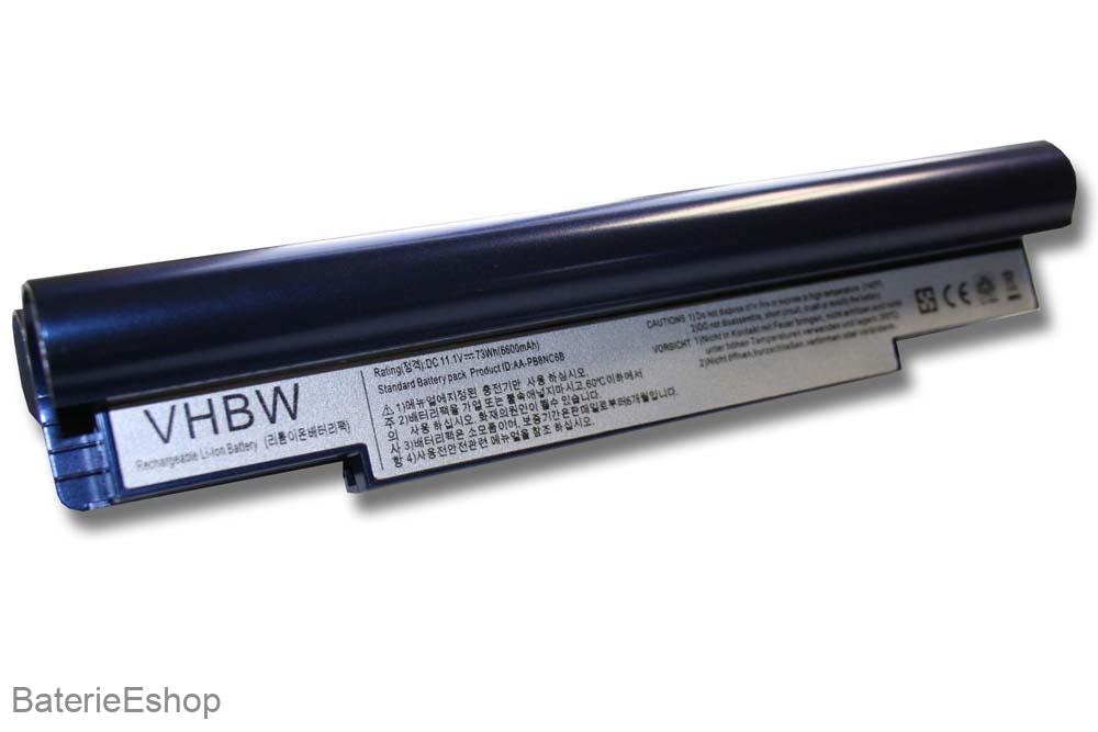 VHBW 0776 batéria Samsung NC10  4400mAh  modrá Li-Ion - neoriginálna