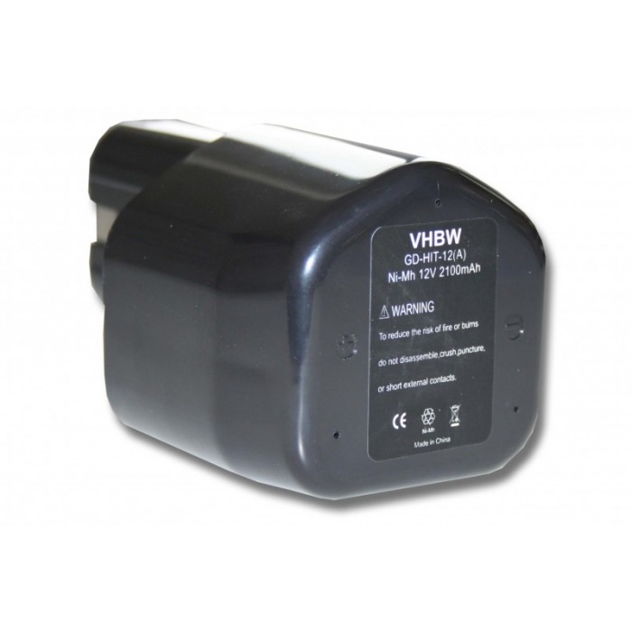 VHBW batéria  Hitachi CD 4D, 12V, NI-MH, 3300mAh - neoriginálna
