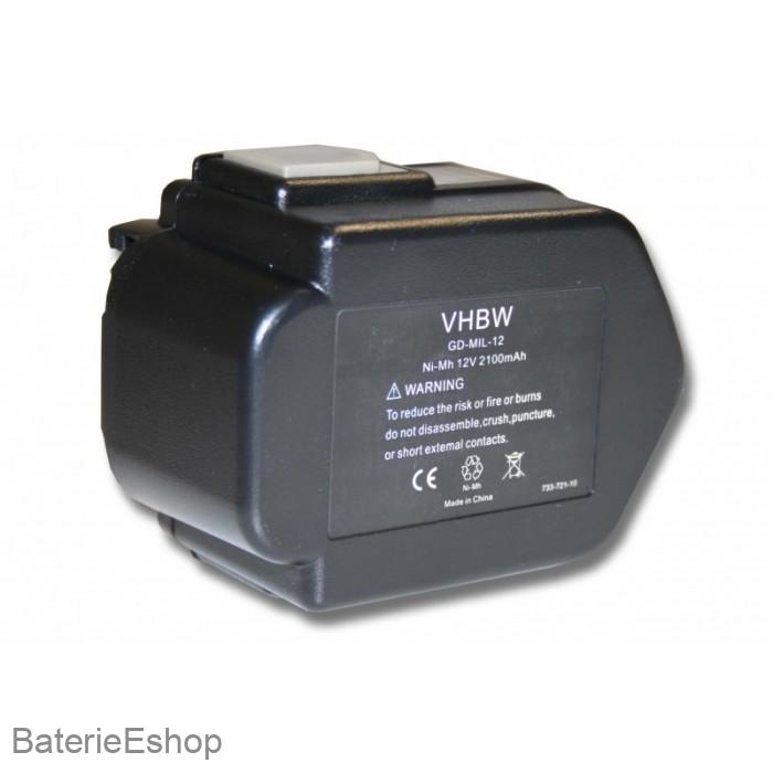 VHBW batéria Milwaukee / AEG 0502-23,  12V, NI-MH, 3300mAh - neoriginálna