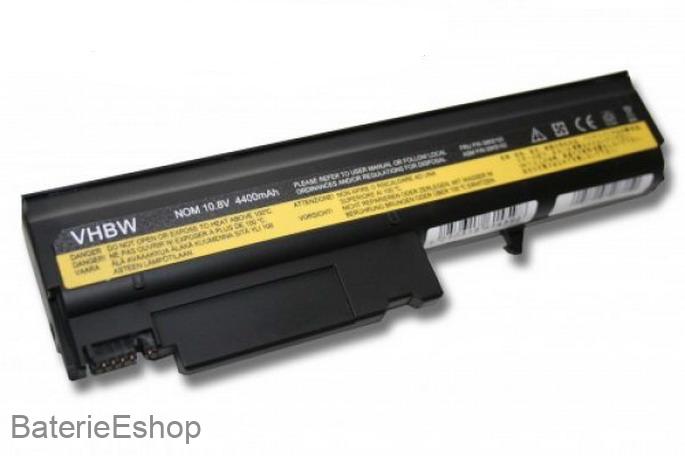 VHBW batéria Lenovo ThinkPad R50, R51, T40, T41 4400mAh Li-Ion - neoriginálna