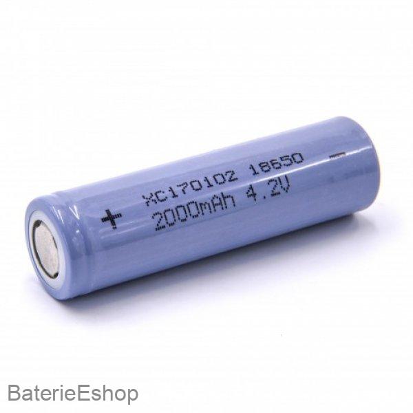 VHBW Bateria 18650 Li-ion 4,2V 2000mAh