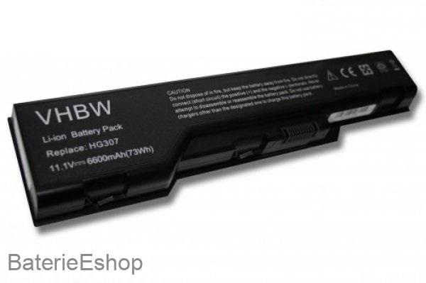 Batéria pre Dell XPS M1730 6600mAh Li-Ion 11.1V (10.8V) - neoriginálna