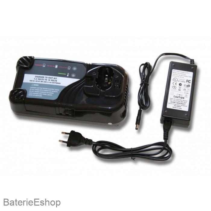 thumbnail image 2 of Universal 240V Battery Charger For Hitachi 7.2V - 18V Ni-MH & Li-ion | Replaces UC18YRL 2 of 6