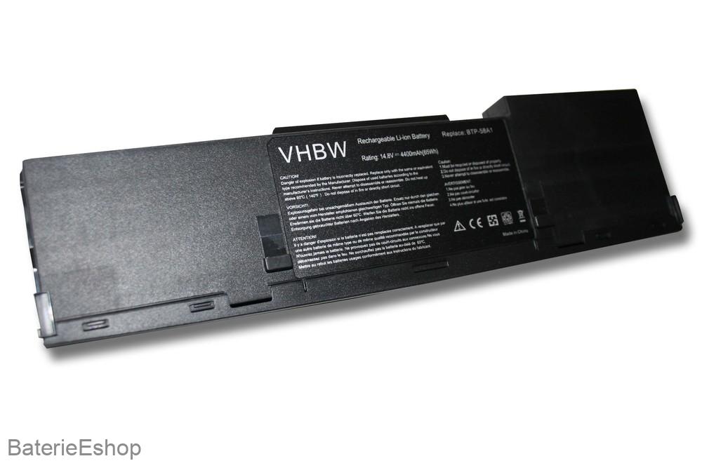 VHBW batéria Acer BTP-58A1 4400mAh 14.8V Li-Ion 1272 - neoriginálna