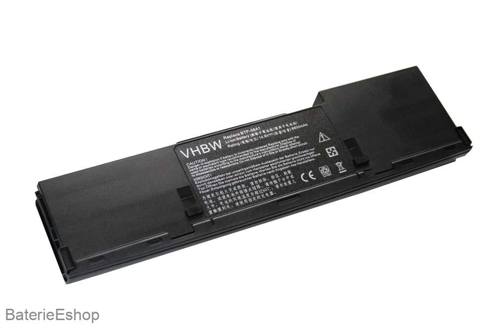 batéria VHBW Acer BTP-58A1 6600mAh 14.8V Li-Ion 1527 - neoriginálna