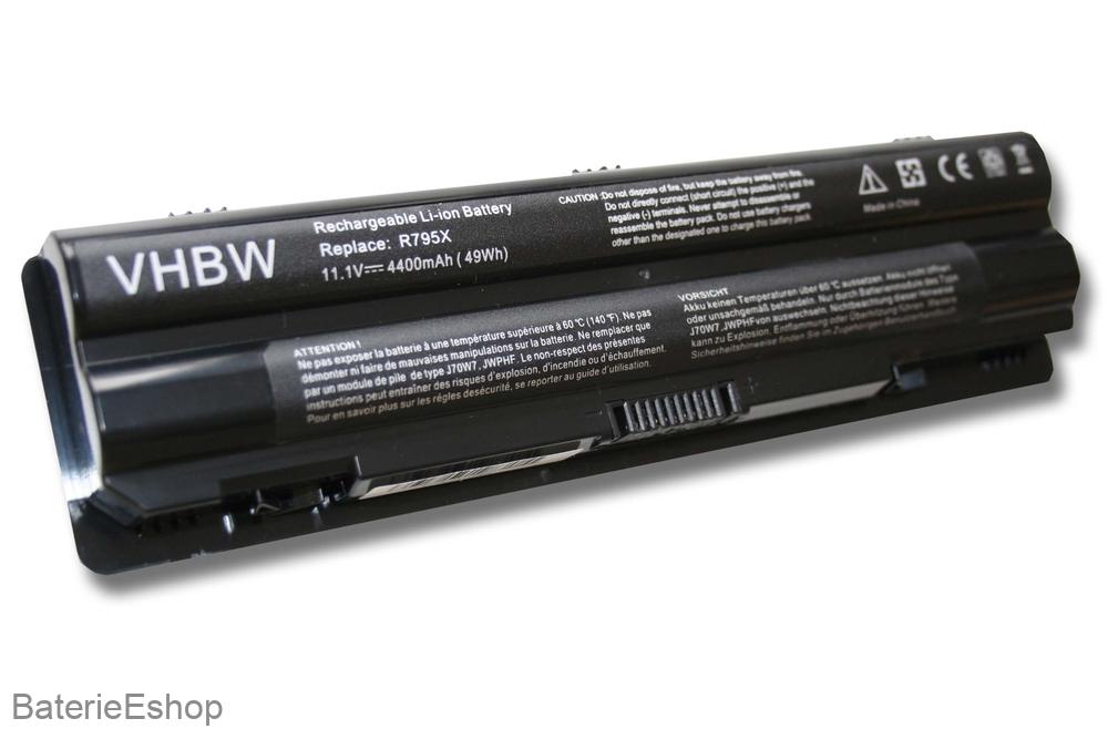 VHBW batéria Dell XPS 14 , 4400mAh 11.1V Li-Ion 3789 - neoriginálna