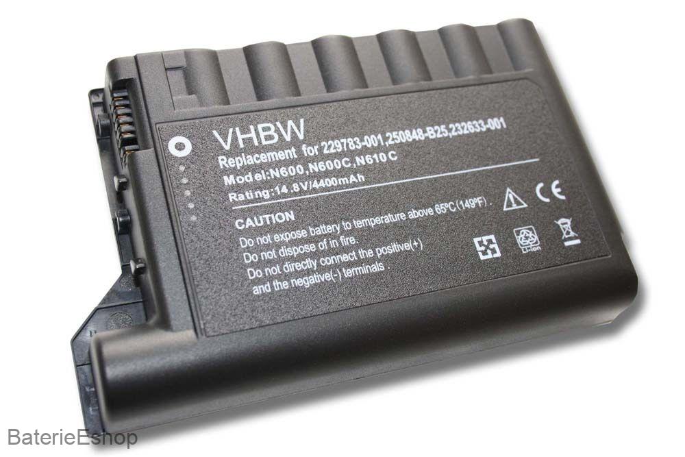 VHBW batéria Compaq Evo N600 4400mAh 14.8V Li-Ion 1070 - neoriginálna