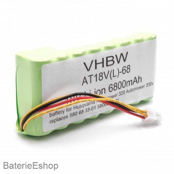 Batéria pre Husqvarna Automower 320, 330x, 420 a ďalšie 18V, Li-Ion, 6800mAh