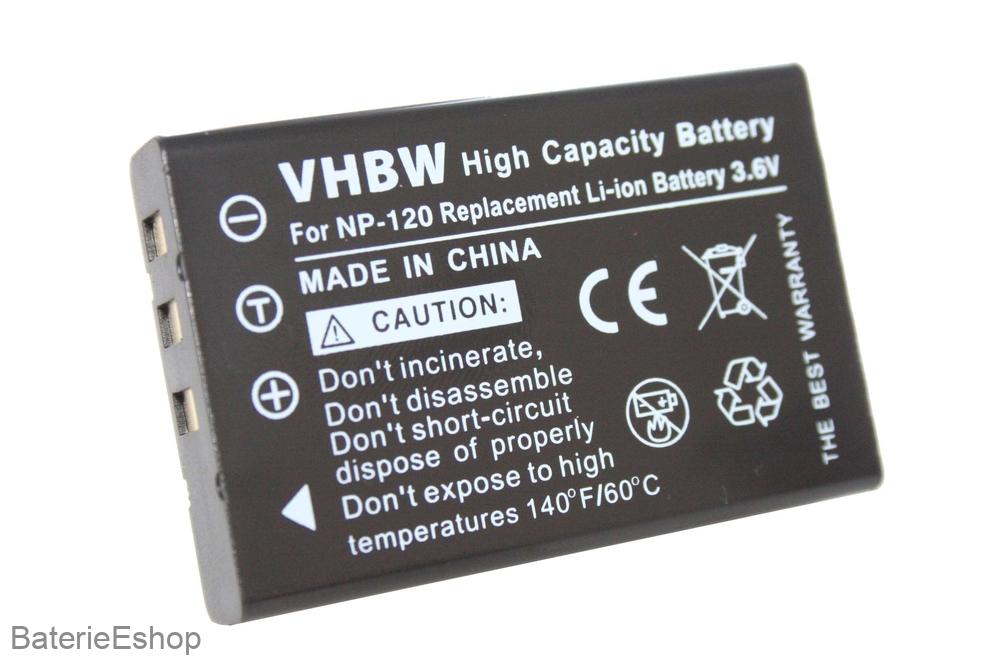 VHBW batéria Fuji  NP-120