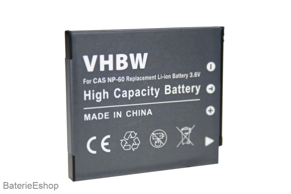 VHBW batéria Casio  NP-60