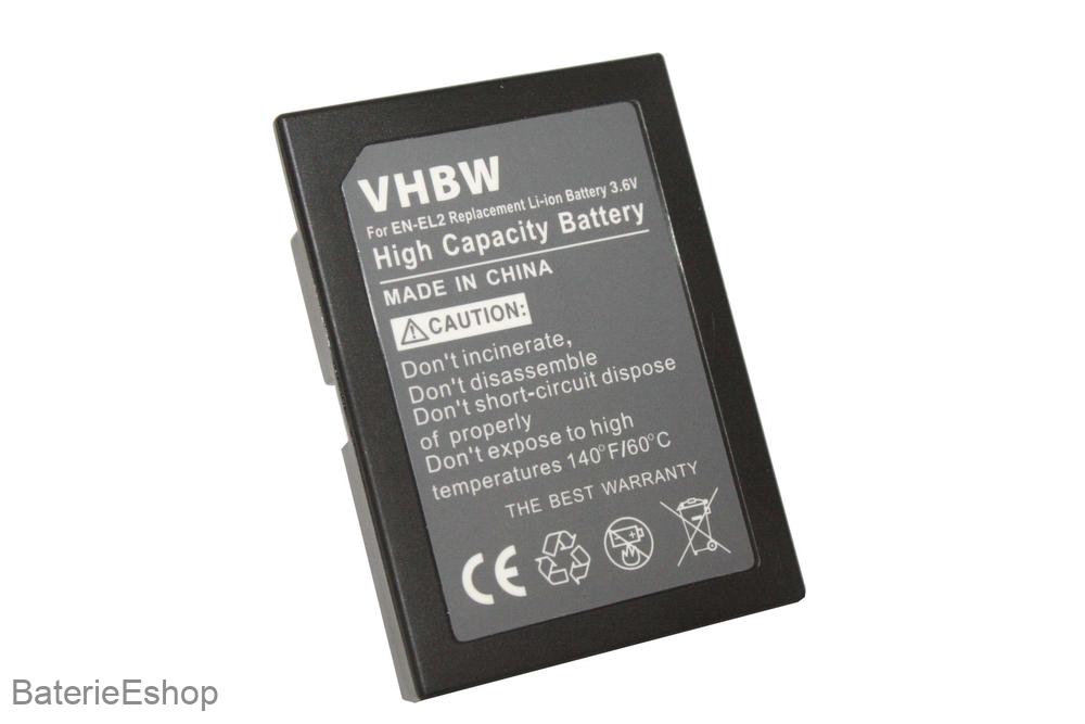 VHBW batéria Nikon  EN-EL2