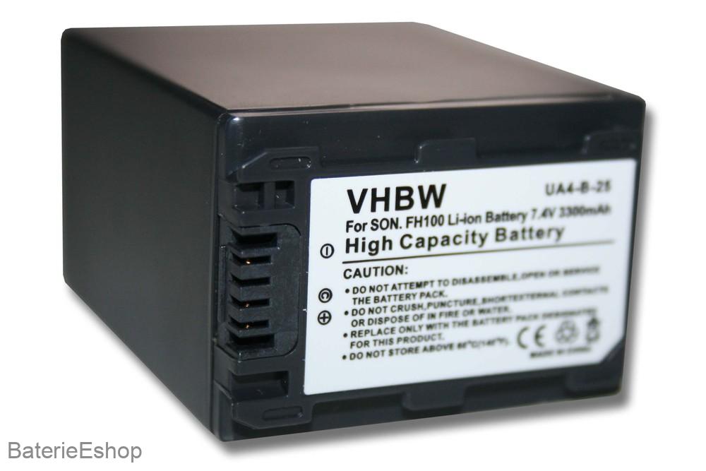 VHBW batéria Sony  NP-FH100 mit Infochip