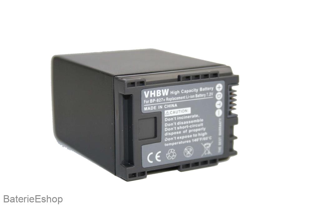 VHBW batéria Canon  BP-827 mit Infochip