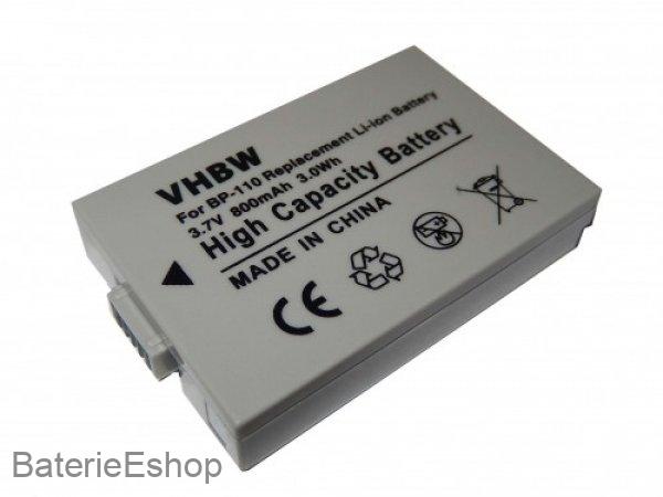 VHBW batéria Canon  BP-110 mit Infochip