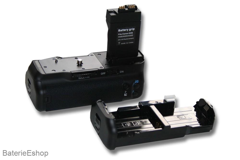VHBW Batériový grip pre Canon EOS 550D