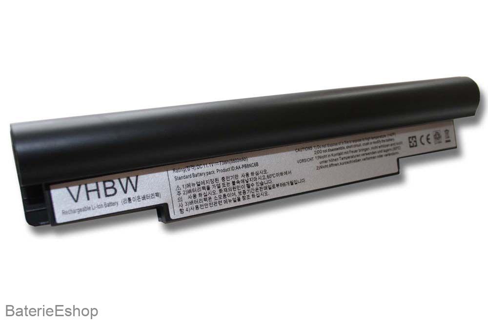 VHBW 0001 batéria Samsung NC10 6600mAh čierna Li-Ion - neoriginálna
