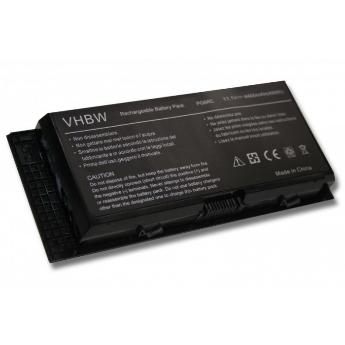 VHBW batéria Dell Precision M4600 4400mAh
