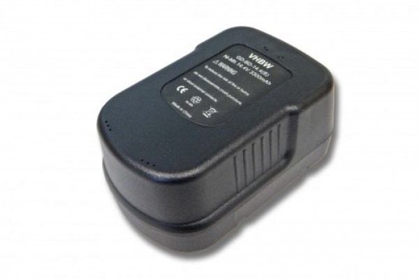 VHBW batéria Black & Decker BDG14 14.4V, NI-MH, 3300mAh