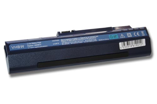 batéria VHBW Acer Aspire One 6600mAh modrá 11.1V Li-Ion 1178 - neoriginálna