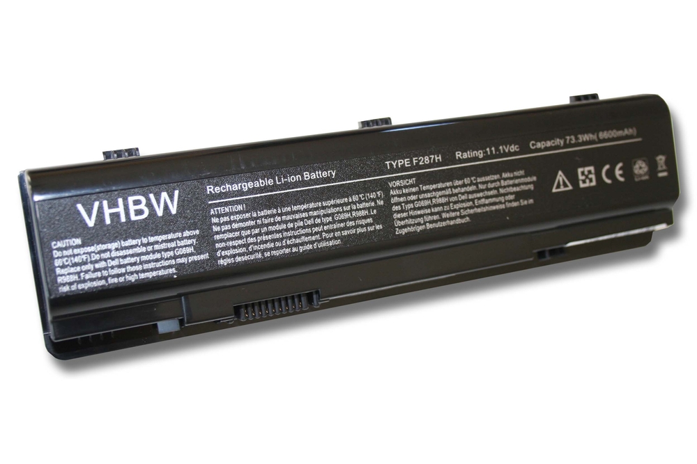 VHBW batéria Dell Inspiron 1410 ,6600mAh 11.1V Li-Ion 3286 - neoriginálna