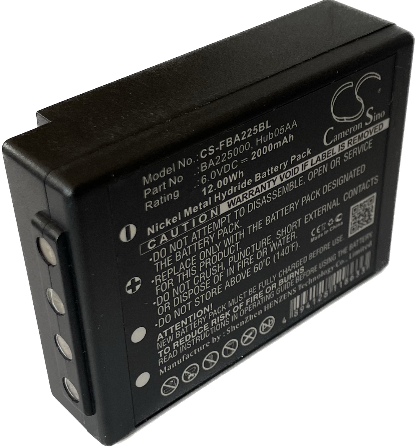 Bateria pre HBC Linus 6, Spectrum NI-MH, 6V, 2000mAh