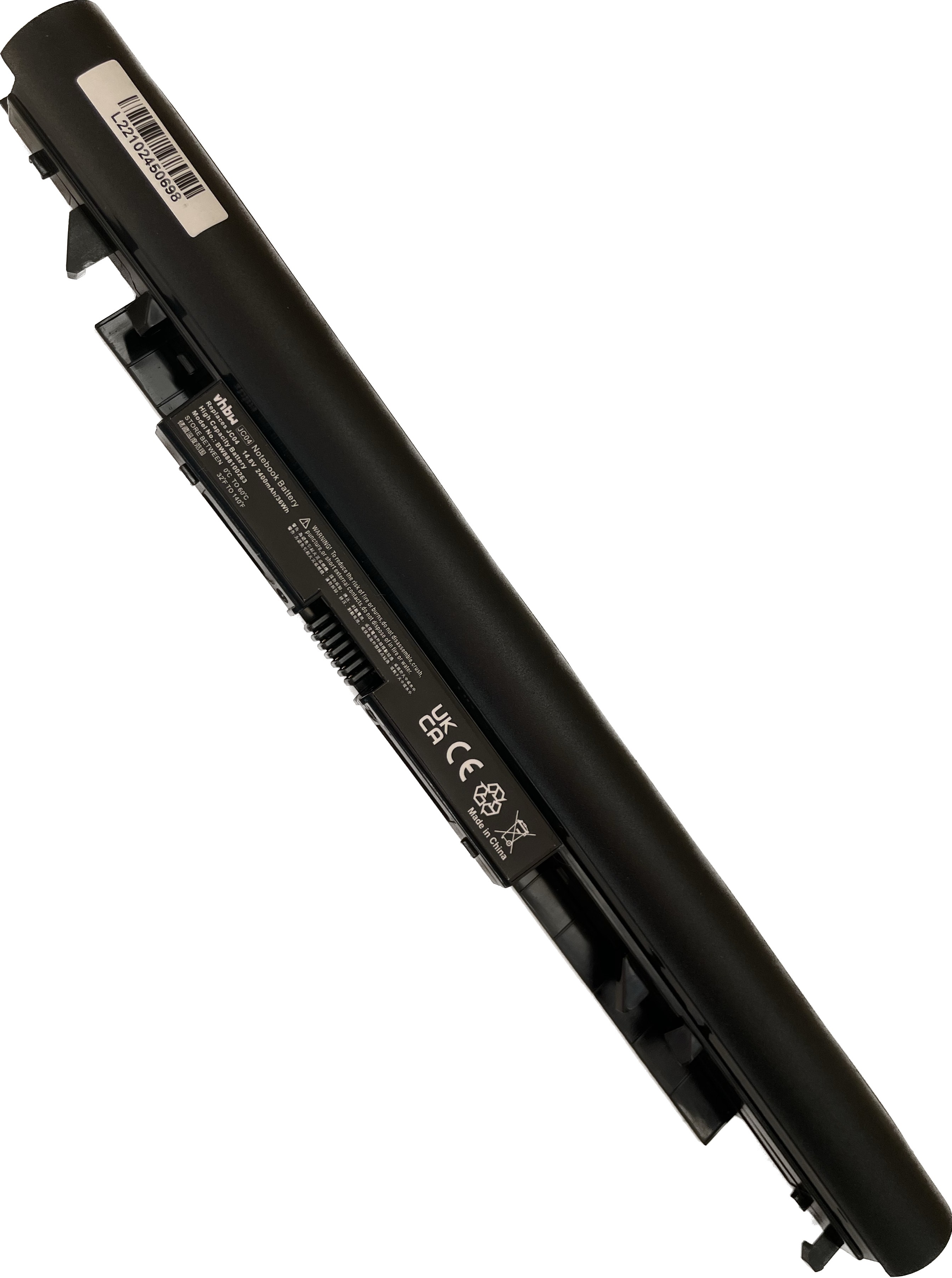 VHBW Bateria pre HP Notebook 15-BS, 15-BW 2400mAh