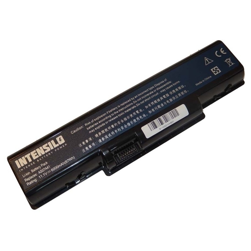 INTENSILO batéria pre Acer AS07A41  11.1V, 6000mAh