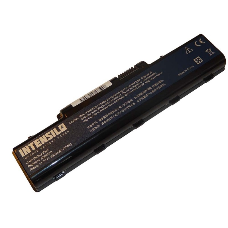 INTENSILO batéria pre Acer AS09A41  11.1V, 6000mAh