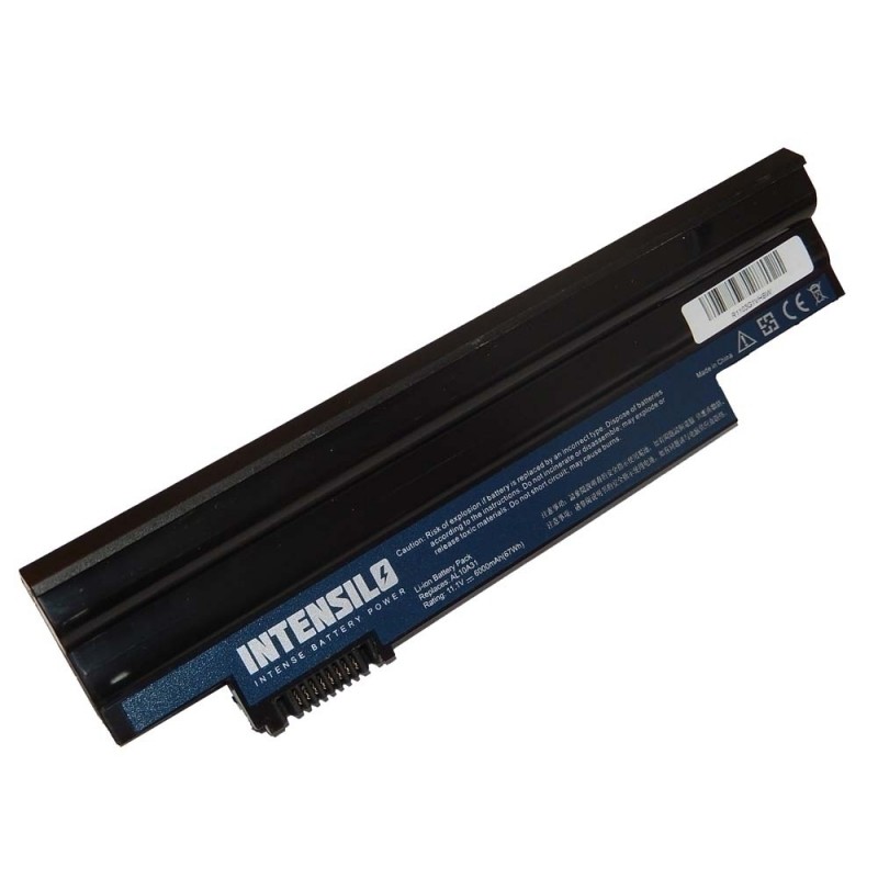 INTENSILO batéria pre Acer AL10A31 11.1V, 6000mAh