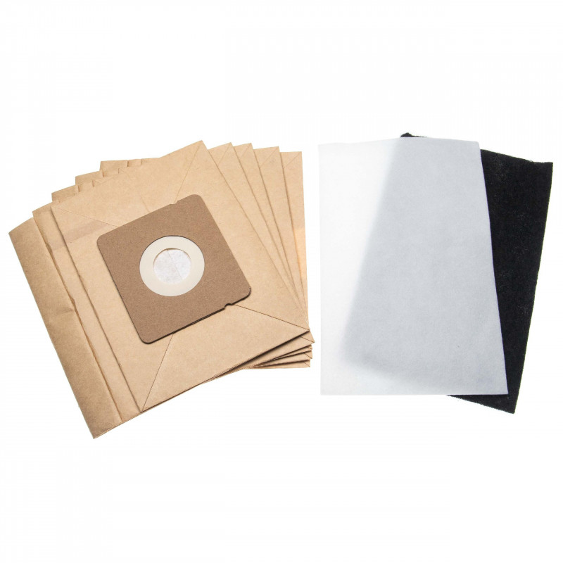 5x papierový sáčok do vysávača + 1x mikrofilter pre Rowenta ZR003901