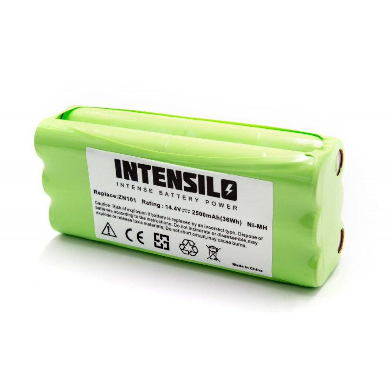 INTENSILO batéria pre Ecovacs ZN101 14.4V, NI-MH, 2500mAh