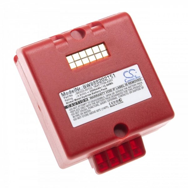 Batéria pre Cattron Theimag LRC červená a ďalšie ako BE023-00122 a ďalšie 2500mA