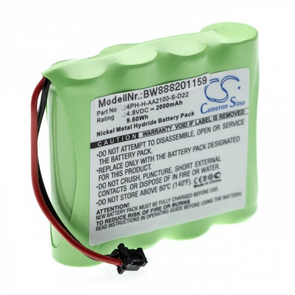 Batéria pre bezdrôtový opakovač DSC WS4920HE mj ako 17000153 mj 2000mAh