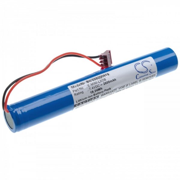 Batéria pre prostredie E-2DB a ďalšie ako E-MINI-LXOB, 2600mAh