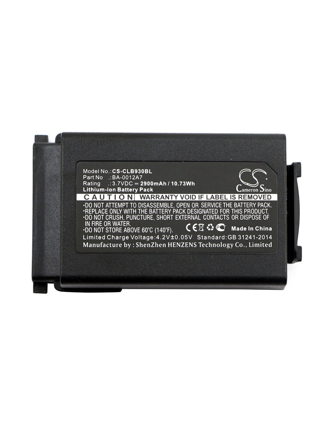Batéria pre CipherLab 9300 a ďalšie ako BA-0012A7, 2900mAh