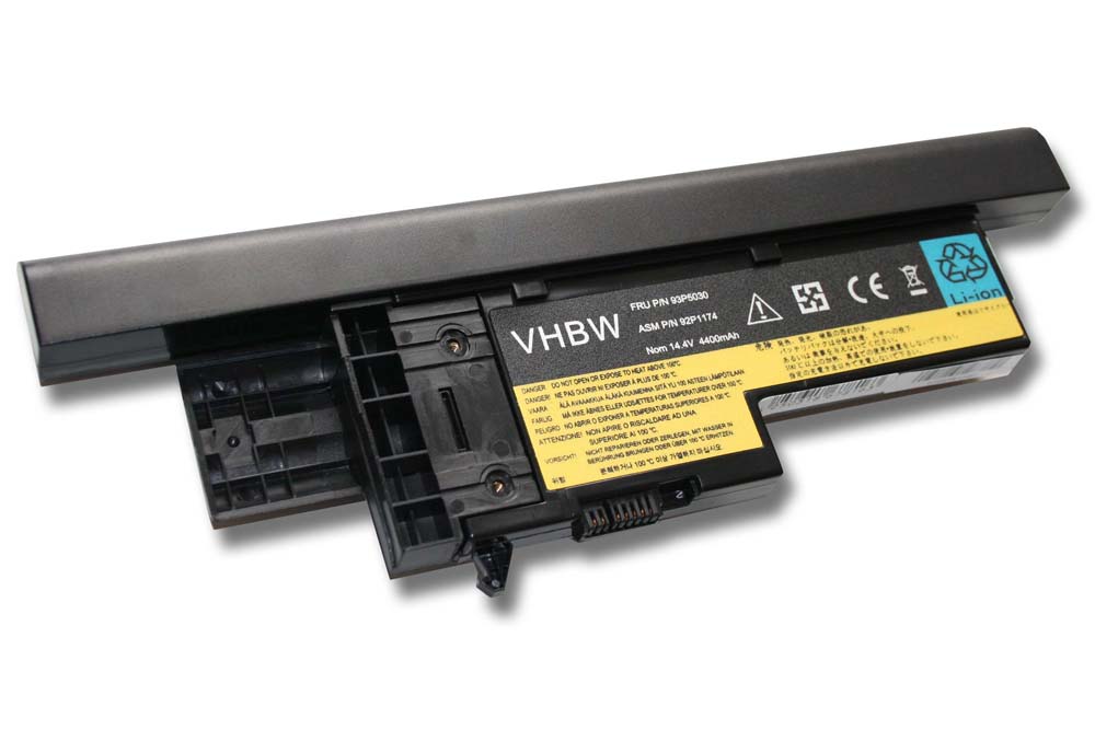 VHBW batéria IBM Thinkpad X60 4400mAh 14.4V Li-Ion 1332 - neoriginálna