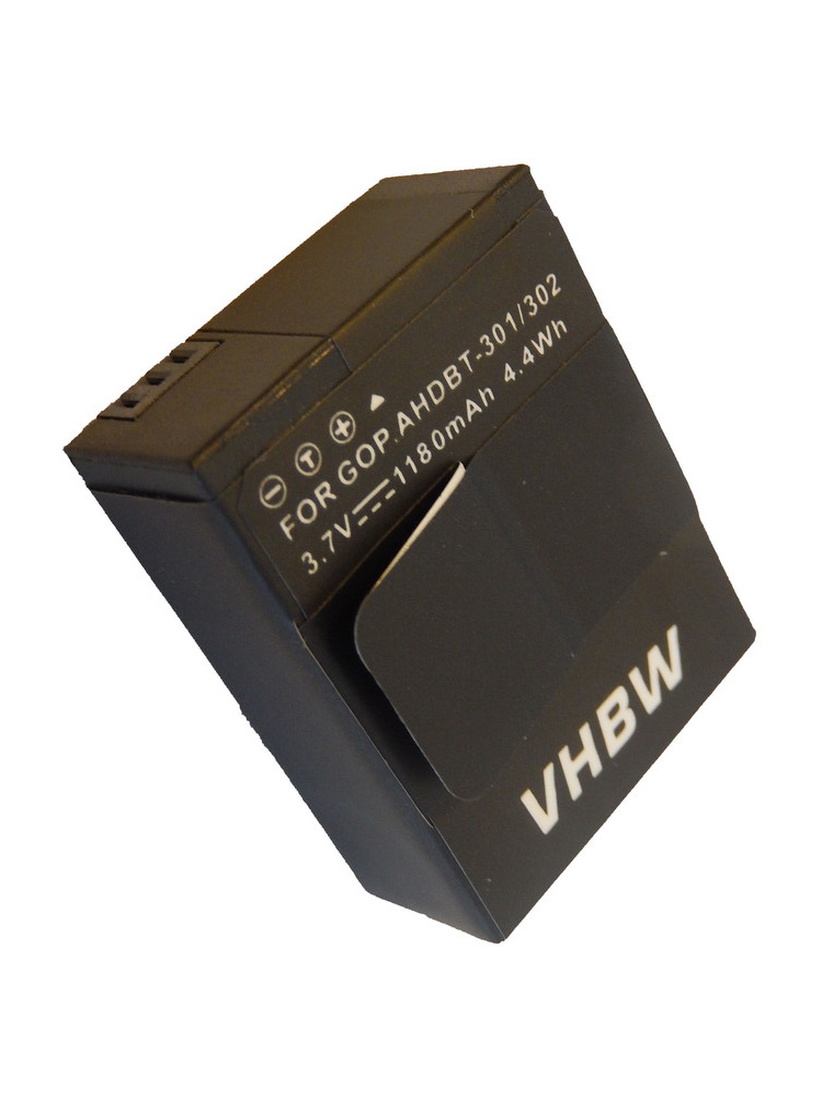 VHBW batéria GoPro Hero 3, AHDBT-201, 301, 302  1180mAh