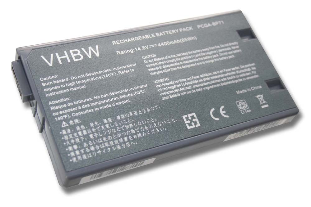 VHBW 1249 batéria SONY VAIO BP1N 4400mAh Li-Ion - neoriginálna